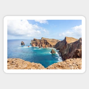 Madeira Cliffs Sticker